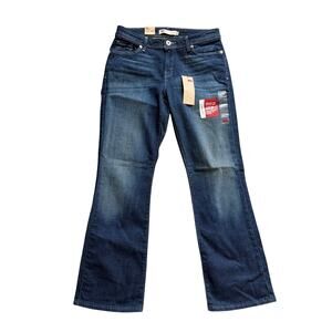 Levis Womens 529 Curvy Bootcut Jeans Medium Wash Denim Size 10
